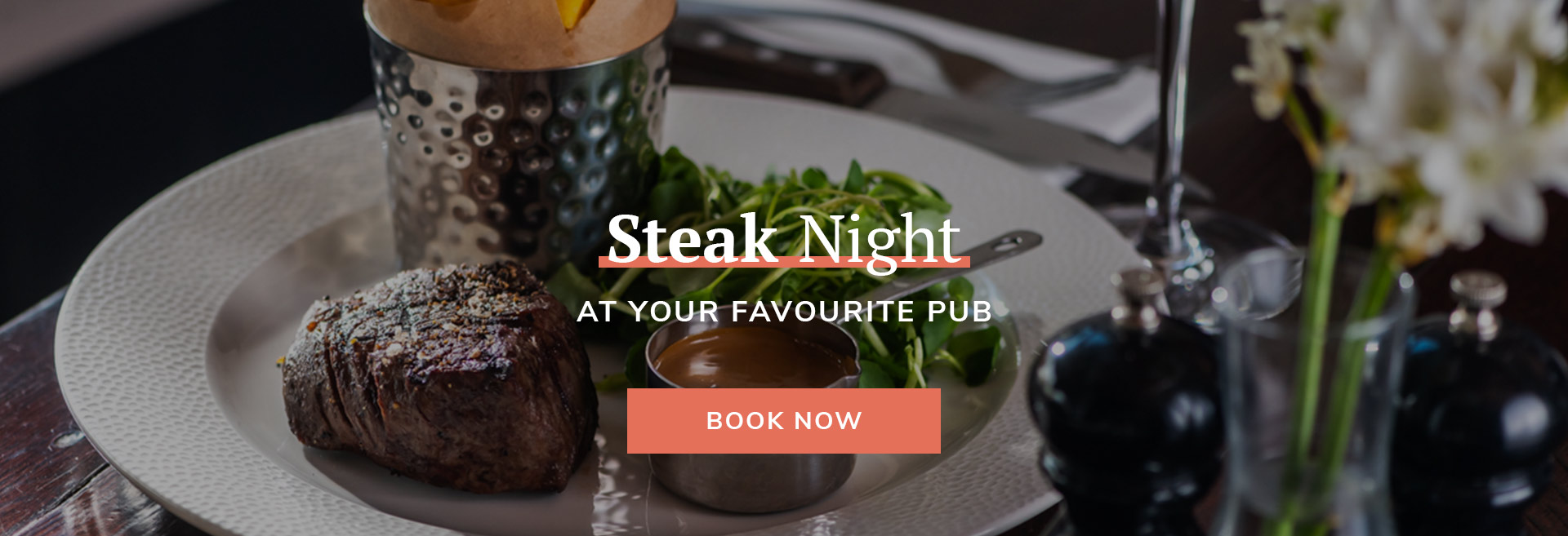 Steak Night at The White Horse